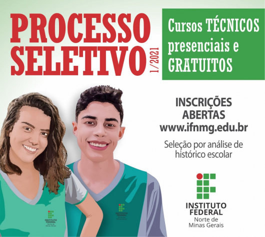 IFNMG está com inscrições abertas para Processo Seletivo para cursos técnicos