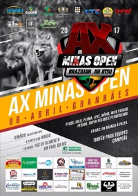 Guanhães: Encerradas as inscrições para o AX Minas Open Brazilian Jiu-Jitsu 2017