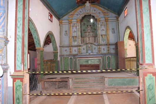 Serro: após reforma, Igreja do Rosário, no distrito de São Gonçalo do Rio das Pedras, está de cara nova