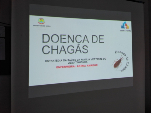 SERRO: Distrito de São Gonçalo recebe palestra sobre Doença de Chagas