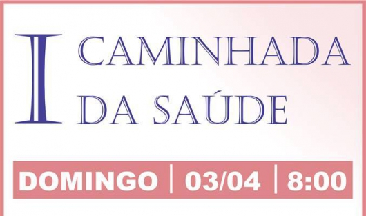 Em comemoração aos Dias Mundial da Atividade Física e da Saúde, Conceição do Mato Dentro promove a I Caminhada da Saúde