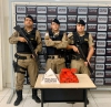 Casal &eacute; preso levando sete quilos de maconha para Guanh&atilde;es