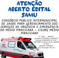 Consórcio Público Intermunicipal de Saúde abre edital de processo seletivo para o SAMU com vagas em Guanhães