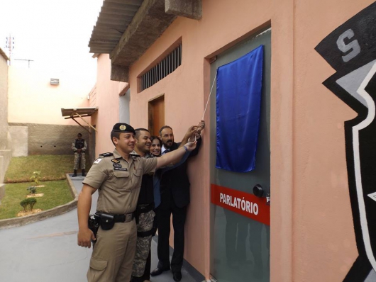 OAB inaugura parlatório no presídio de Guanhães