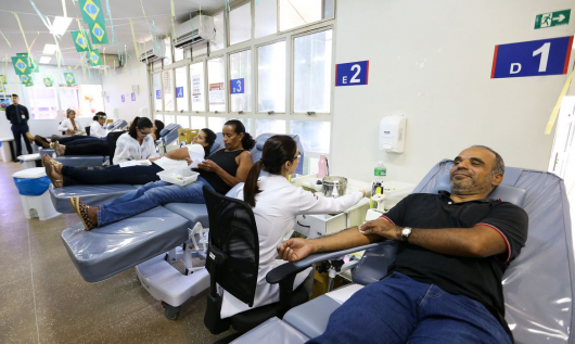 Doações de sangue caem 20% e governo lança campanha com objetivo de melhorar a informação sobre a segurança da doação