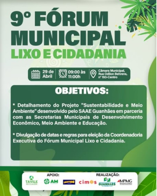 9° Fórum Municipal Lixo e Cidadania