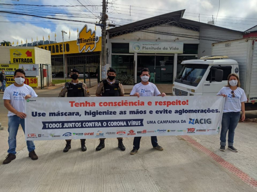 PREVENÇÃO: Blitz Educativa contra a COVID-19 é realizada em Guanhães