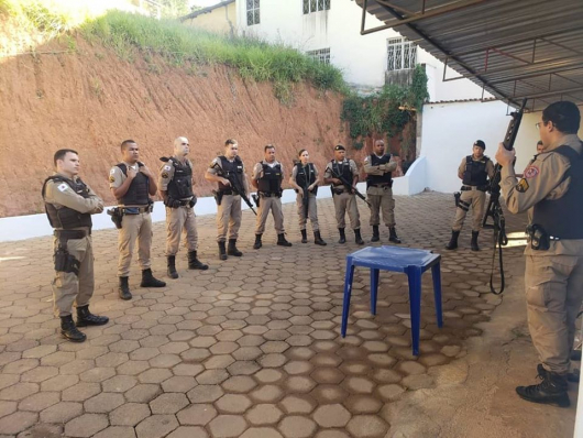 Militares do 65° Batalhão de Polícia Militar realizam treinamento de atuação em ocorrências de Alta Complexidade
