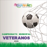 Terminam nesta sexta as inscrições para o Campeonato Municipal de Veteranos 2019 em Guanhães