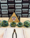 Pol&iacute;cia Militar prende suspeito de furto e recupera materiais no bairro Acr&oacute;pole