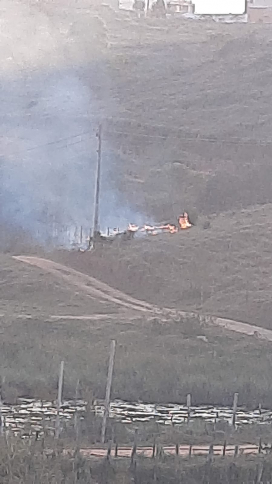 Moradores esclarecem que incêndio em área verde de Guanhães não teve origem criminosa