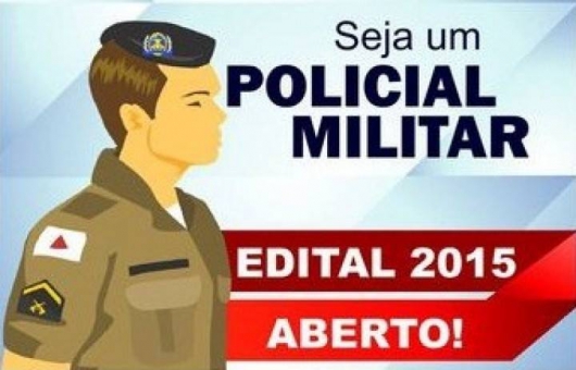 Oportunidade: Estão abertas as inscrições para o concurso da PM de Minas