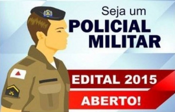 Oportunidade: Estão abertas as inscrições para o concurso da PM de Minas