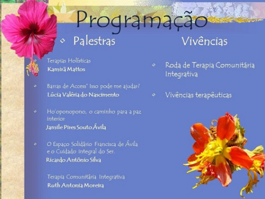 Grupo Depressão, Saúde e Sociedade da UFVJM promove evento sobre saúde e terapia comunitária integrativa