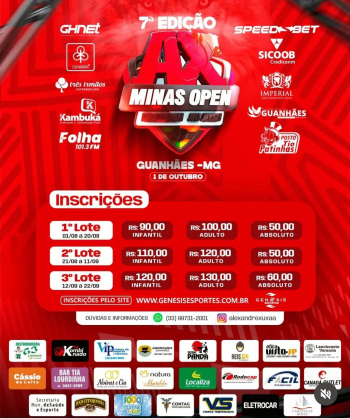 ATENÇÃO ATLETAS: Aberto 2º Lote de Inscrições para a 7ª Edição do AX Minas Open Brazilian Jiu Jitsu