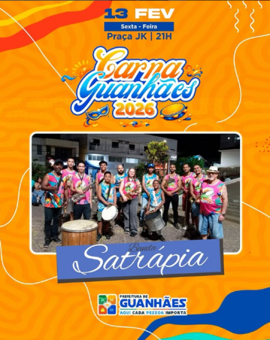 Carna Guanh&atilde;es 2026 tem primeira atra&ccedil;&atilde;o divulgada e vai contar com rua de lazer para crian&ccedil;as
