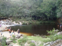Dois amigos morrem afogados na Cachoeira do Tabuleiro em Conceição do Mato Dentro