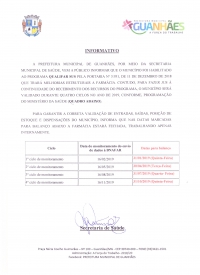 GUANHÃES: Município é habilitado pelo programa Qualificar do SUS e Farmácia Central passará por melhorias