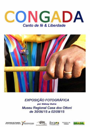 Exposição fotográfica sobre congadas começa nesta terça no Museu de Serro