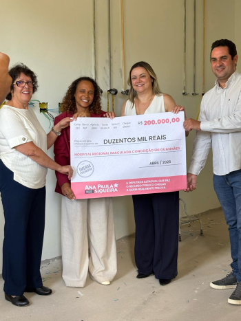 Nova maternidade do Hospital Regional Imaculada Concei&ccedil;&atilde;o avan&ccedil;a e deve ser inaugurada em dois meses em Guanh&atilde;es