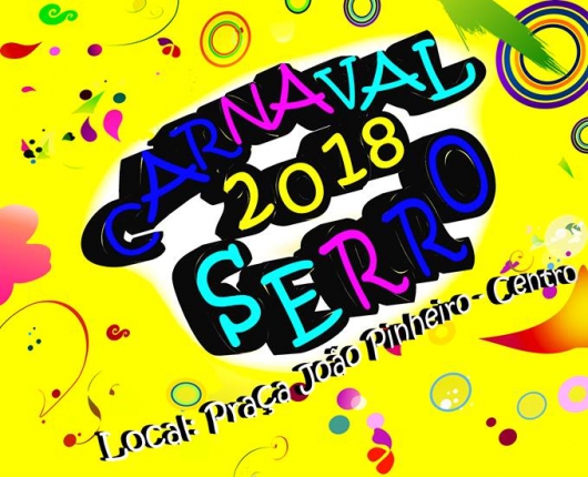 Serro divulga programação oficial do Carnaval 2018
