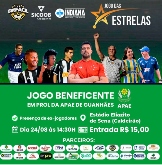 GUANHÃES: Confira os eventos esportivos que acontecem neste final de semana