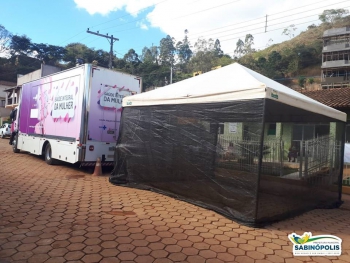 Depois de Guanhães e Virginópolis, Unidade Móvel de Mamografia chega a mais uma cidade da região