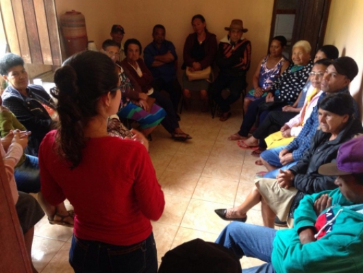 Moradores de Comunidade do Serro participam de Roda de Conversa sobre hipertensão e diabetes