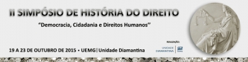 Diamantina: UEMG promove II Simpósio História do Direito