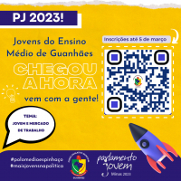 Abertas as inscrições para o Parlamento Jovem 2023 na Câmara Municipal de Guanhães