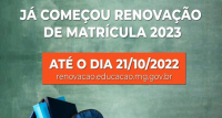 EDUCAÇÃO: Começa renovação de matrícula da rede pública estadual de ensino para 2023