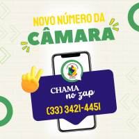 Câmara Municipal de Guanhães disponibiliza novo número de telefone e whatsapp