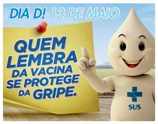 Dia D de vacinação contra a gripe acontece neste sábado em Guanhães