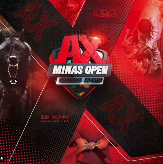 ATENÇÃO ATLETAS: 2º Lote de inscrições para a 8ª Edição do AX Minas Open Brazilian Jiu Jitsu se encerra neste domingo (21)