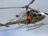 Cemig realiza inspeções aéreas em linhas de transmissão em Guanhães e outras cidades do Leste de Minas