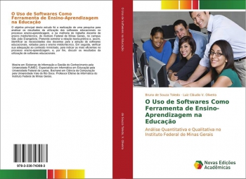 Professor do IFMG Campus São João Evangelista lança livro sobre uso de softwares educacionais