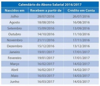 BENEFÍCIOS: Calendário de pagamento do PIS 2016/2017 está disponível