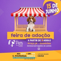Feira de Adoção da ONG Pets de Rua e Adoção Guanhães acontece neste sábado em Guanhães