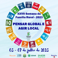 XXVII Semana da Família Rural do IFMG/SJE começa nesta segunda