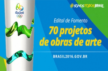 Atenção artistas guanhanenses: Ministério da Cultura lança edital para selecionar obras de arte que marquem as Olimpíadas no Brasil