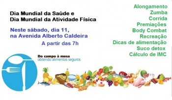 NASF organiza programação especial em comemoração ao Dia Mundial da Saúde