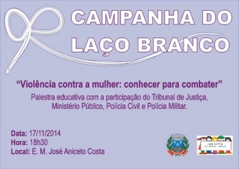 Conceição do Mato Dentro se prepara para a Campanha do Laço Branco