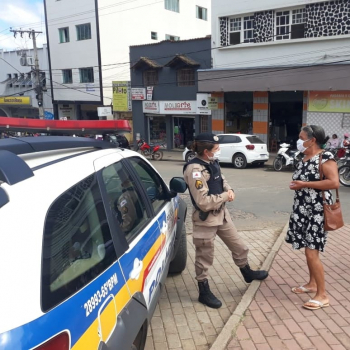 AGOSTO LILÁS: 65° Batalhão de Polícia Militar realiza ações de Combate à Violência Doméstica em Guanhães e região