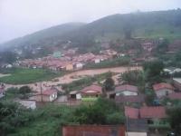 Chuva também já causa estragos em São João Evangelista