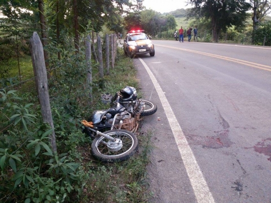 Guanhães: Motociclista bate de frente numa Pampa e é encaminhado para o HIC em estado grave