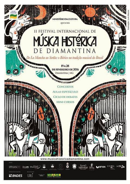 II Festival Internacional de Música Histórica será realizado no próximo mês em Diamantina