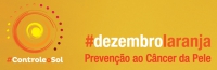 Dezembro tem cor laranja para conscientizar sobre câncer de pele