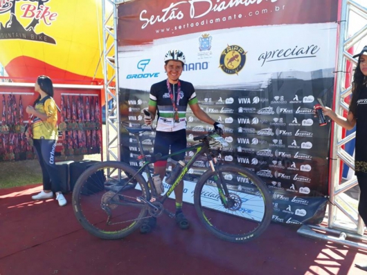 Guanhanense conquista pódio na Ultramaratona MTB Sertão Diamante em Diamantina