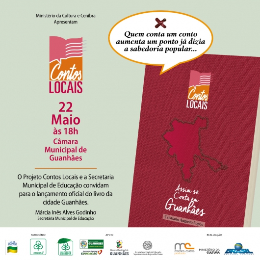 ‘Assim se conta Guanhães’: Lançamento oficial dos livros do Projeto Contos Locais acontece hoje em Guanhães