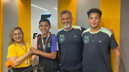 Esporte guanhanense em destaque: jovem goleiro de handebol é convidado para Campeonato Estadual